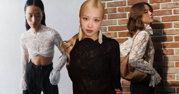 Áo ren dài tay: Xu hướng quyến rũ không thể bỏ lỡ mùa Xuân 2025