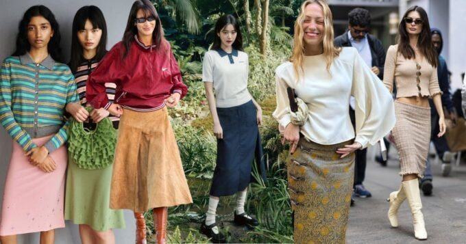 Chân váy bút chì vượt khỏi giới hạn công sở, lên ngôi phong cách giải trí