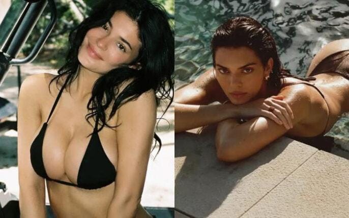 Chị em Jenner ‘đốt mắt’ fan với loạt ảnh bikini nóng bỏng