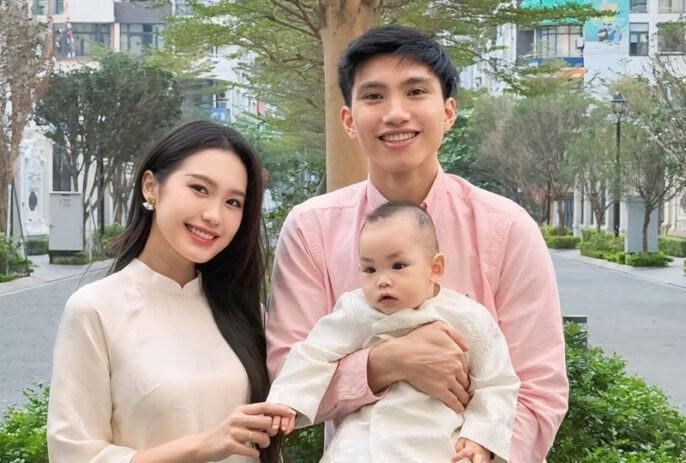 Gia đình Đoàn Văn Hậu – Doãn Hải My: Hạnh phúc ngọt ngào từ những điều giản dị