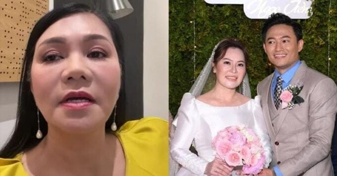 Ngọc Huyền tiết lộ chưa từng gặp mặt vợ Quý Bình dù hình ảnh được đăng như thật