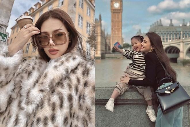 Phanh Lee và con gái 4 tuổi ‘du hí’ Bồ Đào Nha, chồng đại gia giấu mặt làm phó nháy
