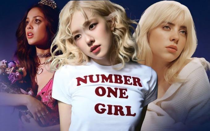 Rosé BLACKPINK tiếp tục thống trị làng nhạc thế giới