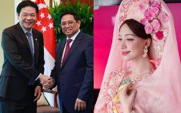 Thủ tướng Singapore ‘đốn tim’ fan Việt với nhạc Hòa Minzy, Hoàng Thùy Linh