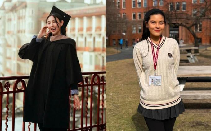 Thùy Tiên và Phương Thảo đối mặt nghi vấn về học vấn