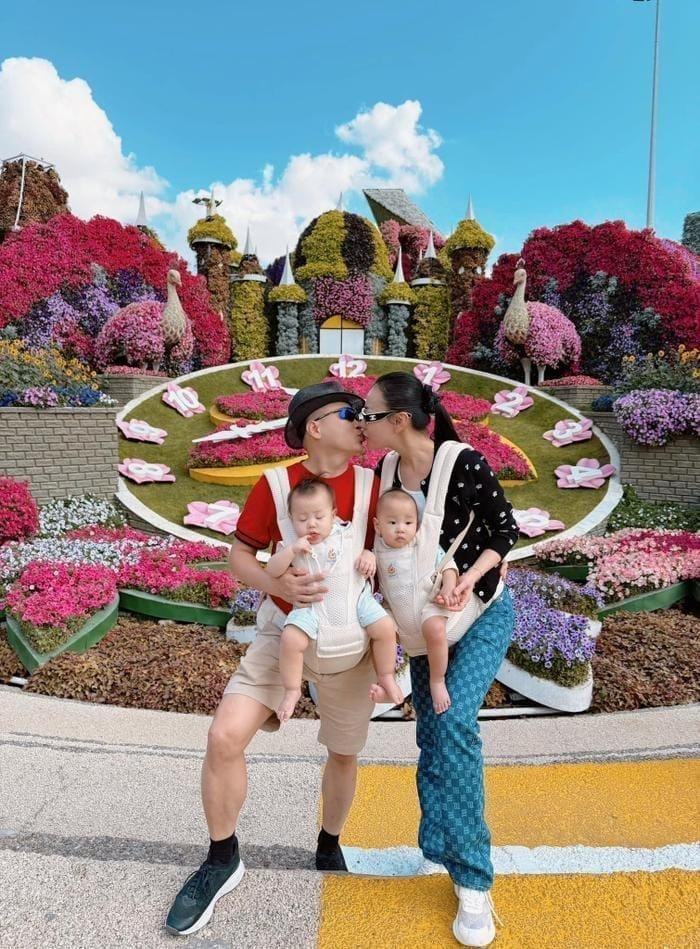 Tổ ấm hạnh phúc của nữ diễn viên. (Ảnh FBNV)