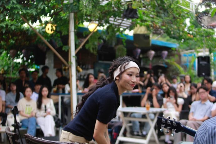 Mỹ Anh biểu diễn tại fan meeting