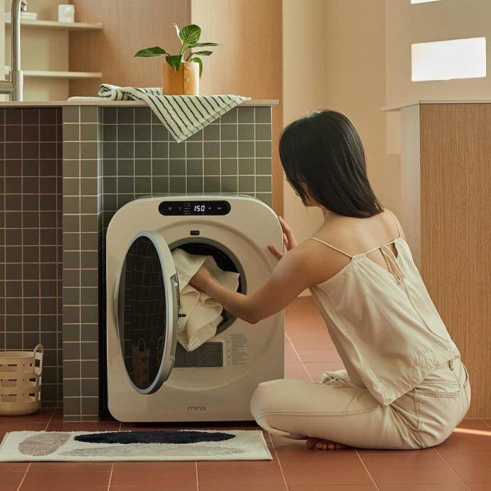 Máy sấy quần áo tiện lợi.