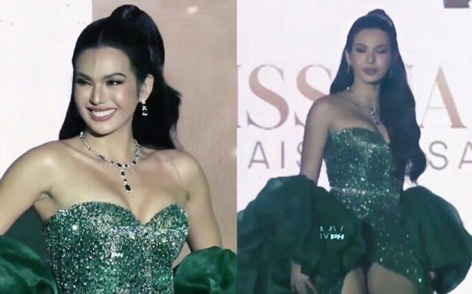 Á hậu Christine Juliane Opiaza ‘hớ hênh’ gây sốc tại sự kiện, lộ nội y bất ngờ