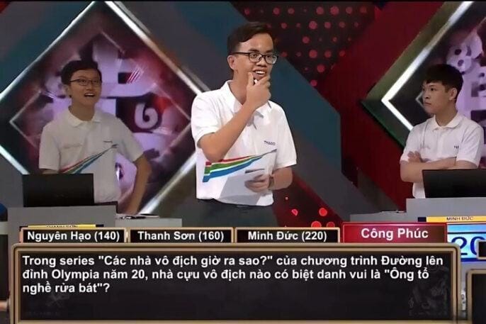 Câu hỏi Olympia ‘bó tay’ khiến 4 thí sinh cùng khán giả ngỡ ngàng