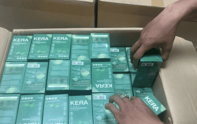 Công an thu giữ hàng chục ngàn sản phẩm chưa kịp bán ra thị trường