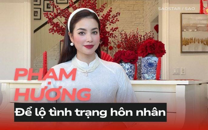 Hoa hậu Phạm Hương lộ chi tiết ‘đắt giá’ về hôn nhân giữa tin đồn rạn nứt