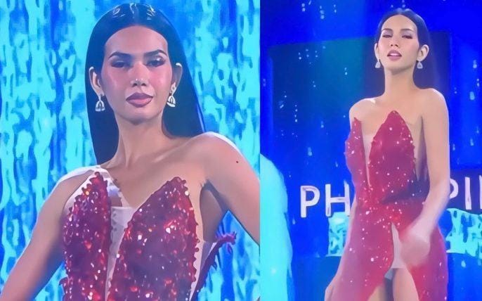 Hoa hậu Philippines ‘hớ hênh’ lần nữa: Lỗi trang phục gây tranh cãi