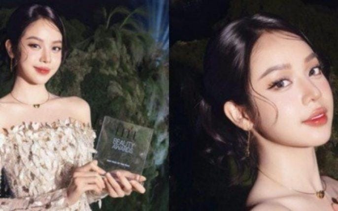 Hoa hậu Thanh Thủy gây bão với giải thưởng ‘Gương mặt đẹp nhất năm’