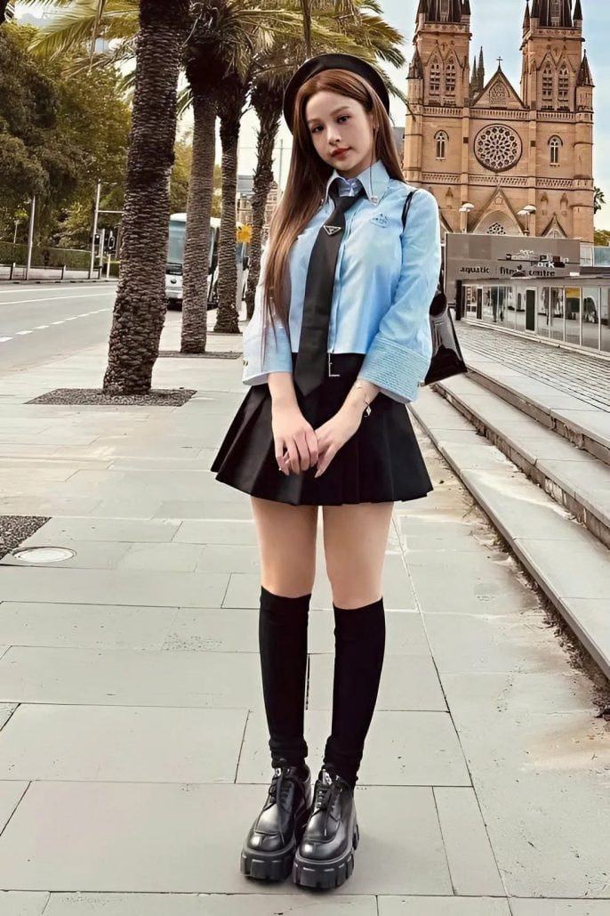 Huyền Baby giữ vẻ tươi trẻ, ngọt ngào nhờ gu thời trang ăn gian tuổi tác - 4