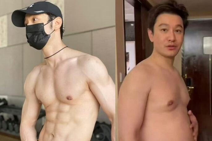 Huỳnh Hiểu Minh gây sốc với thân hình 6 múi sau khi giảm 25kg