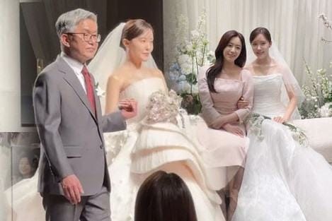 Hyomin (T-ara) kết hôn: Cô dâu lộng lẫy, chú rể điển trai như tài tử