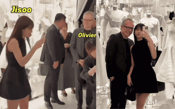 Jisoo gây bão với khoảnh khắc ‘hiểu lầm đáng yêu’ cùng Phó giám đốc Dior