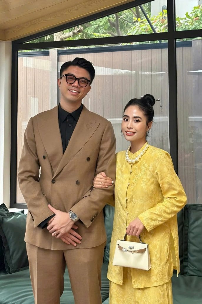 Ca nương Kiều Anh sở hữu túi hiệu tiền tỷ, có chồng đồng hành mọi nơi - 5