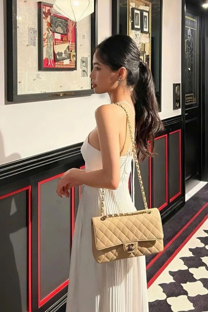 Ca nương Kiều Anh sở hữu túi hiệu tiền tỷ, có chồng đồng hành mọi nơi - 6