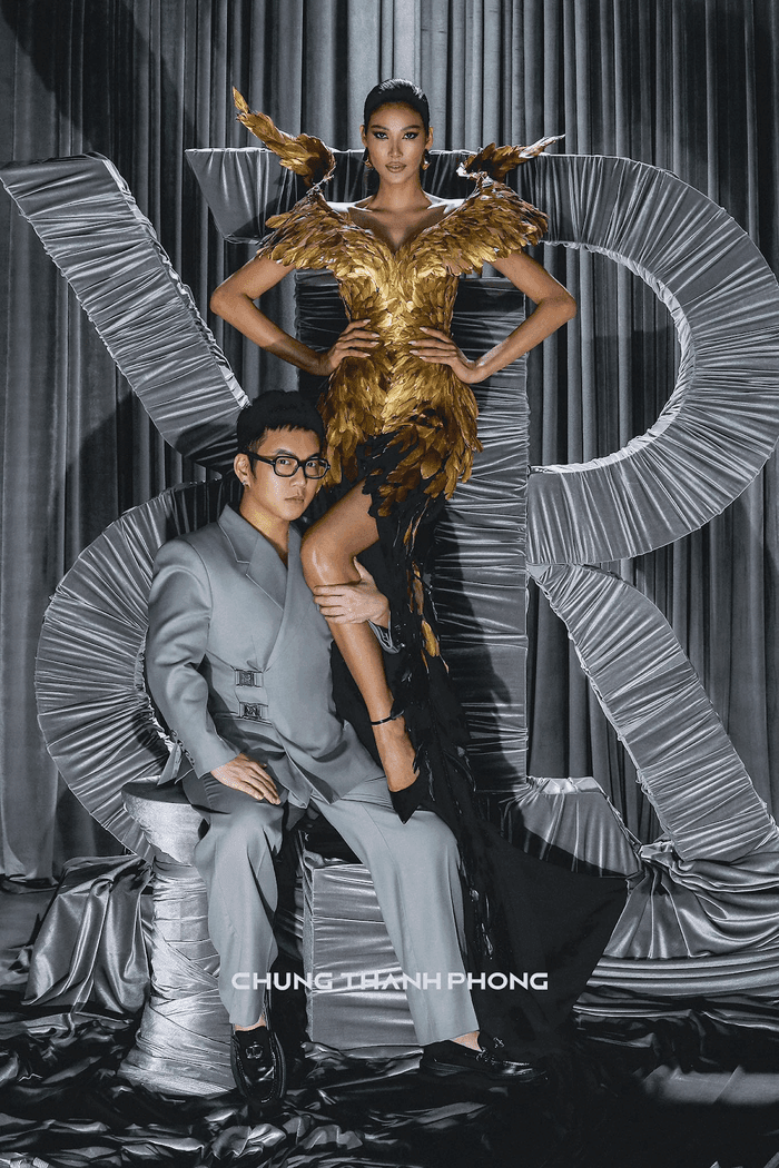 Bộ ảnh hợp tác giữa Hoàng Thùy và Chung Thanh Phong.