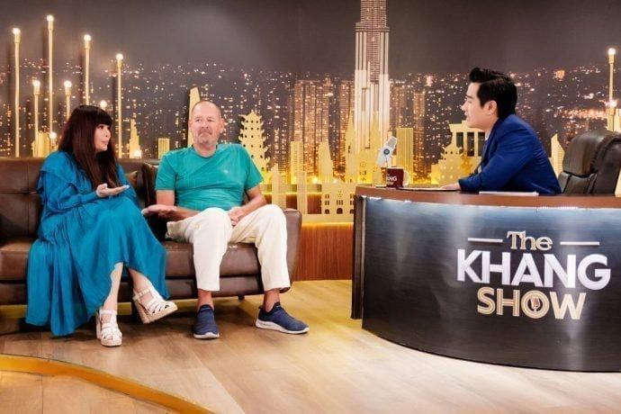 Ngọc Anh 3A và chồng làm khách mời The Khang show