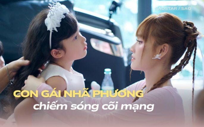 Nhã Phương – Trường Giang khoe con gái hát tiếng Pháp cực đáng yêu