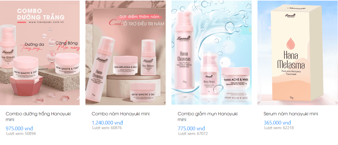Sản phẩm Hanayuki