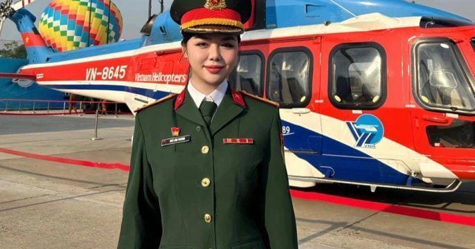 Nữ trung úy Quân y gây sốt mạng xã hội: Nhan sắc ‘đốn tim’ không thua hoa hậu!