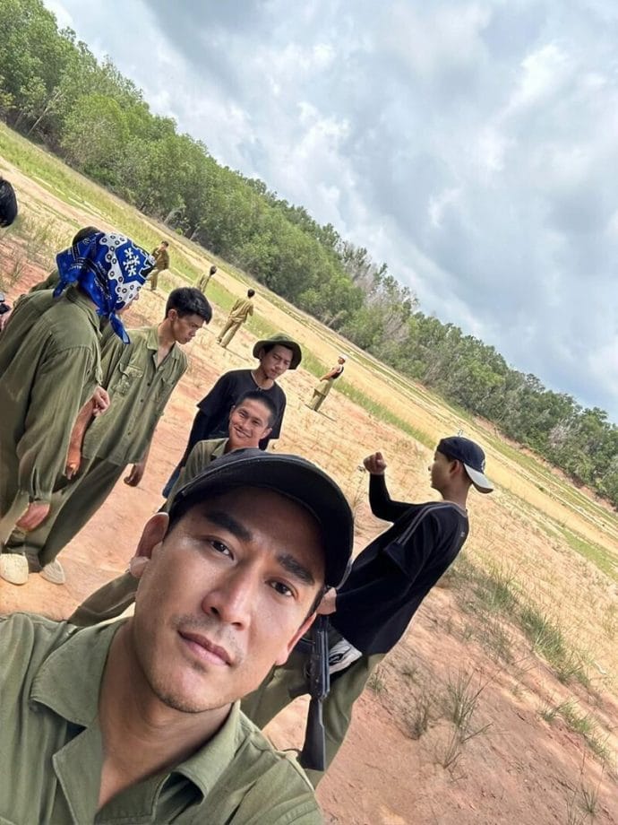 Khoảnh khắc tập huấn của Hứa Vĩ Văn