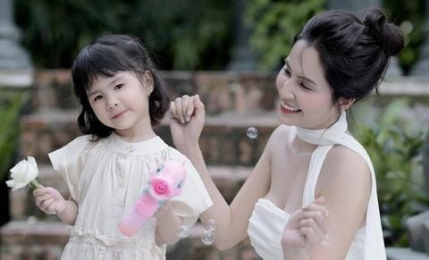 Thiên An và con gái Sol: Khoảnh khắc ấm áp nhân sinh nhật 4 tuổi
