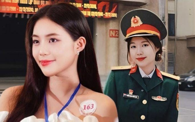 Thiếu úy Trần Ngọc Châu Anh: Từ cô bé rụt rè đến ngôi sao Hoa hậu Việt Nam 2024