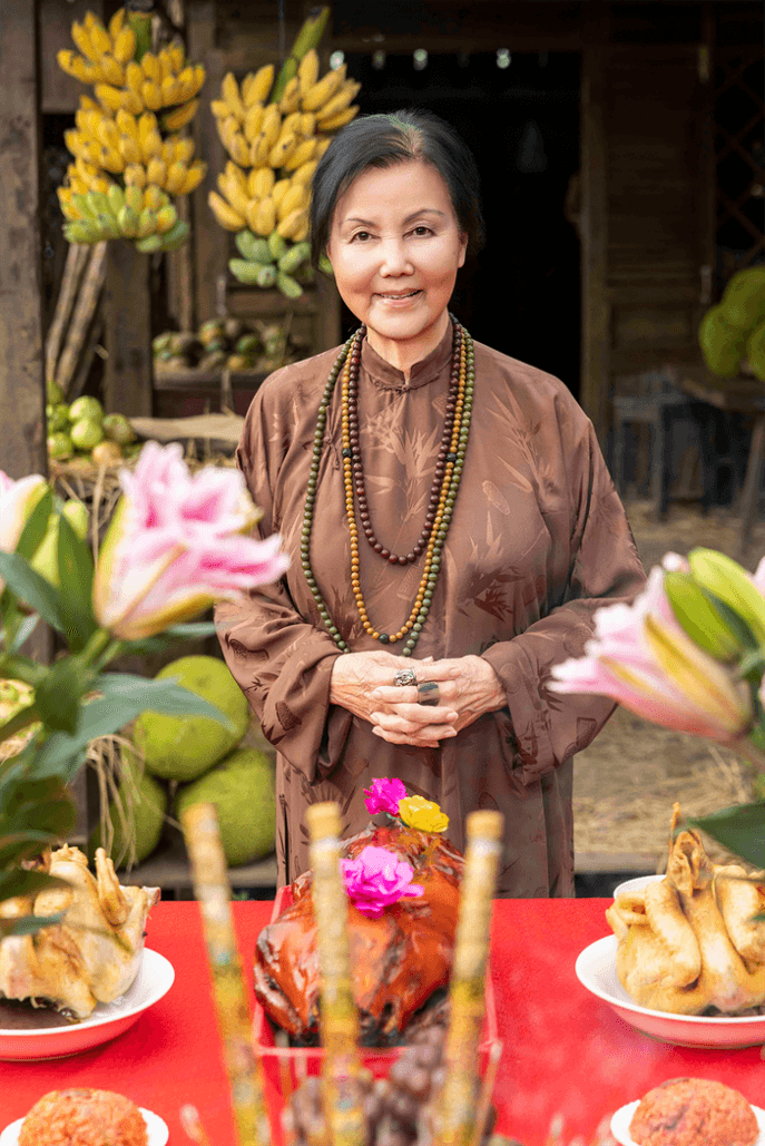 Kiều Chinh vẫn giữ được nguồn năng lượng bền bỉ dẫu đã bước sang tuổi 88.