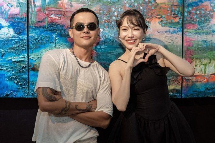 Hữu Thanh Tùng khai mạc triển lãm tranh, được Diệu Nhi, Thuận Nguyễn ủng hộ - 1