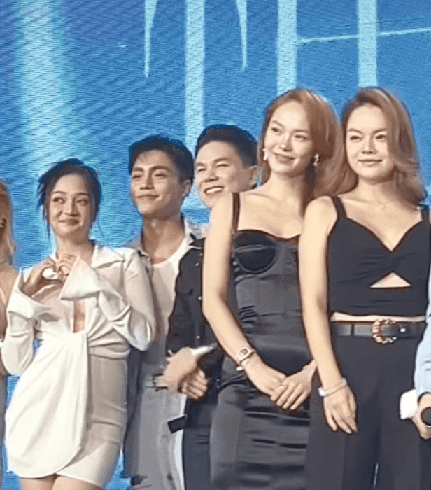 Phạm Quỳnh Anh và Bảo Anh tại sự kiện.