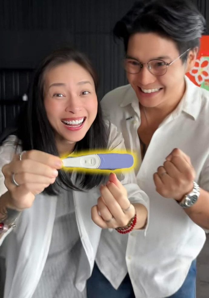 Ngô Thanh Vân khoe hình ảnh xác nhận đang mang thai