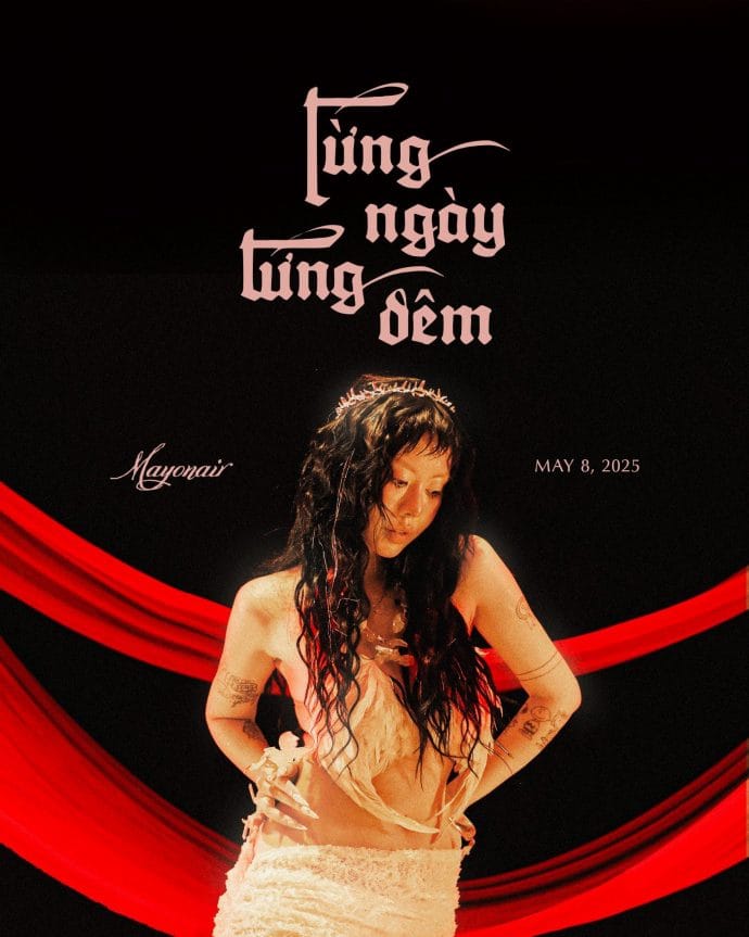 Sản phẩm âm nhạc “từng ngày từng đêm” của MAYonair đã ra mắt và là ca khúc mở đường cho album mới
