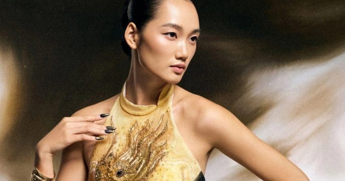 Á hậu Quỳnh Anh thăng hoa cùng bộ sưu tập ‘Mưa trên kinh đô’