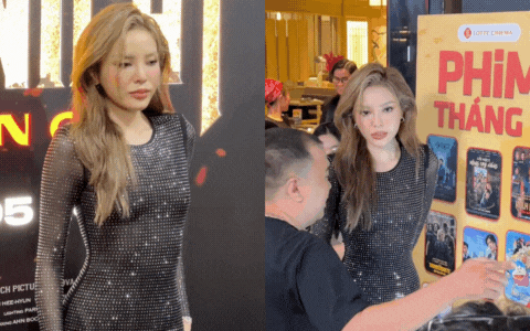 Hoa hậu Kỳ Duyên lộ diện giữa drama, thay đổi 1 chi tiết sau khi liên tục bị chê xuống sắc- Ảnh 1.