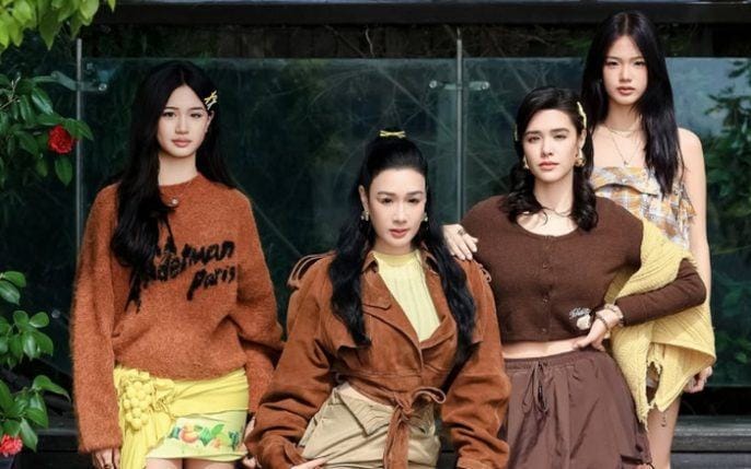 Chung Lệ Đề ‘thắng đời 1000-0’ khi khoe 3 con gái cực phẩm