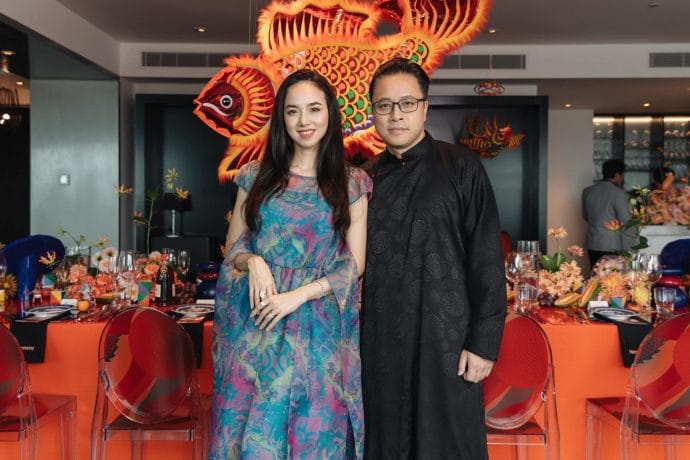 Đinh Ngọc Diệp và Victor Vũ