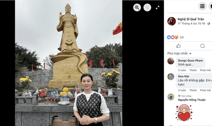 Chiếc đồng hồ Richard Mille phiên bản mưa tuyết luôn là người bạn đồng hành cùng Quế Trân trong hoạt động thường ngày.