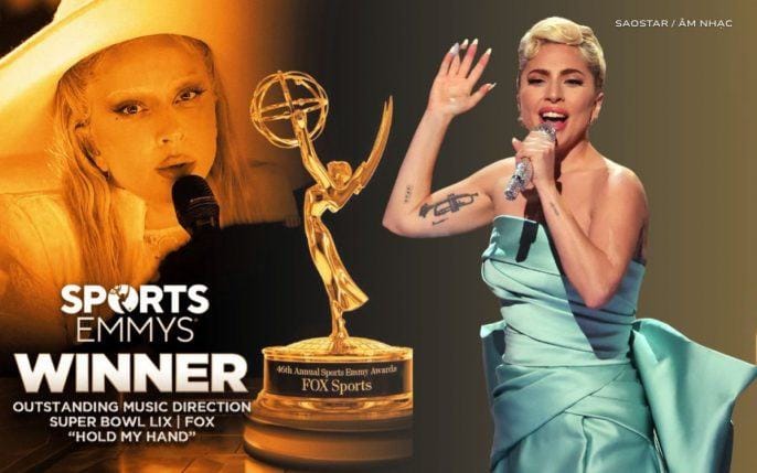 Lady Gaga chạm tay vào EGOT: Giải Emmy đầu tiên và hành trình không ngừng