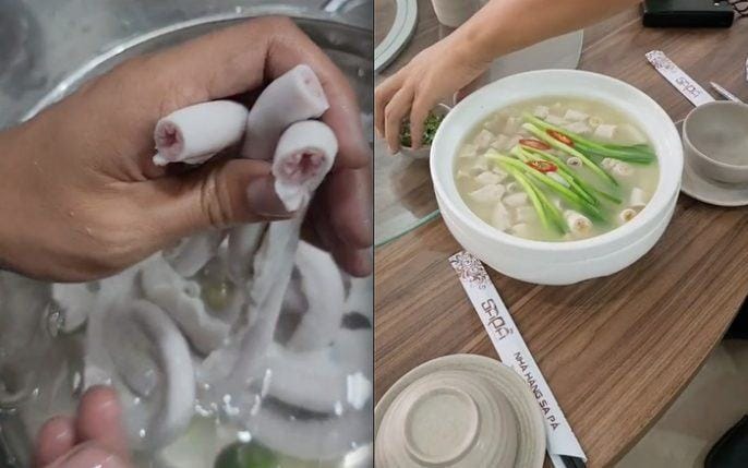 Lòng se điếu: Món ăn ‘cực phẩm’ hay chỉ là trò đùa của cộng đồng mạng?