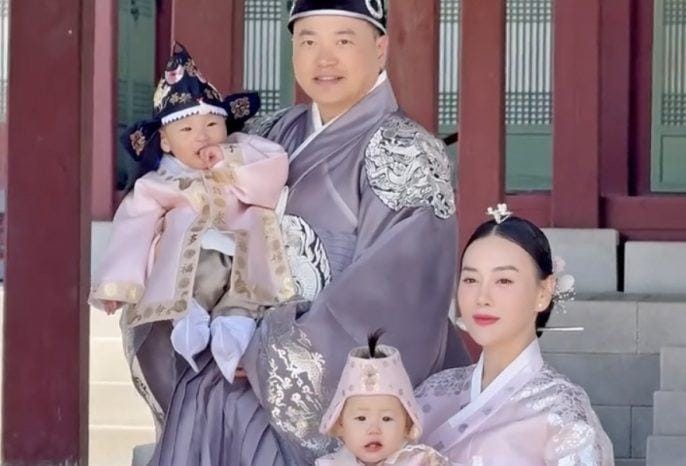 Phương Oanh ‘lột xác’ thành Hoàng hậu Hàn Quốc, Shark Bình hạnh phúc bên gia đình