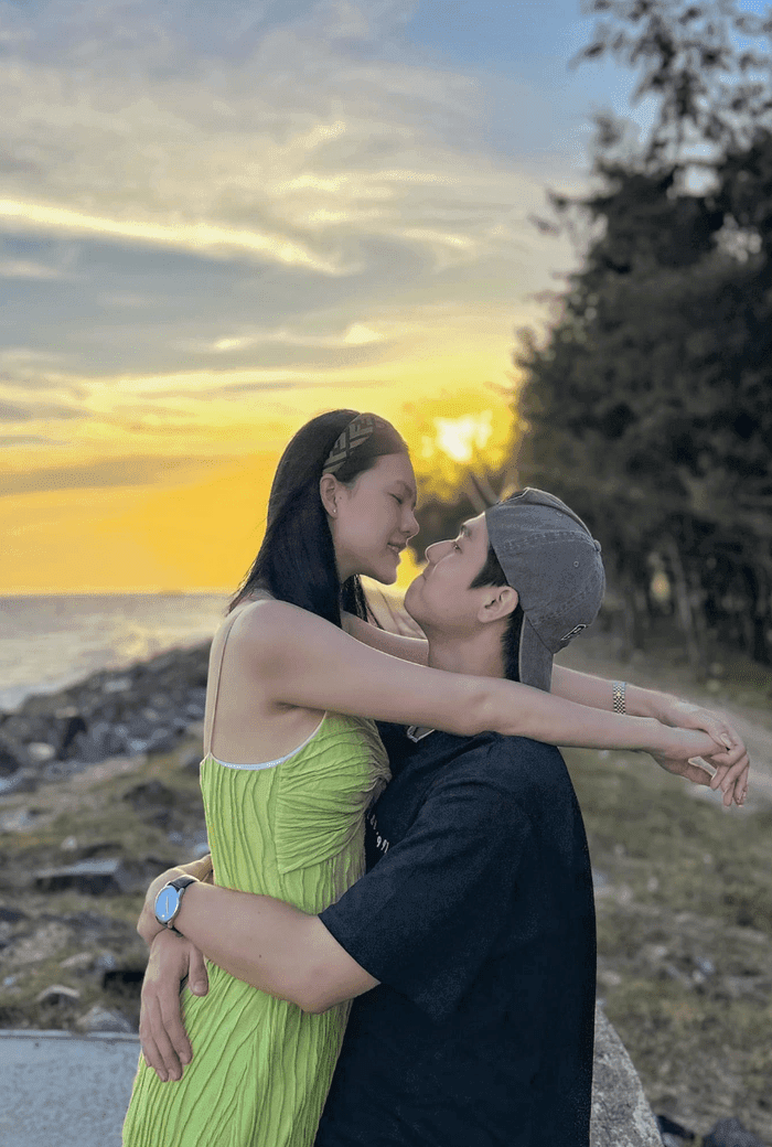 Ngọc Trinh và Thiên Tây từng có nhiều khoảnh khắc hạnh phúc. (Ảnh: IGNV)