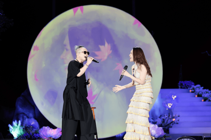 Mỹ Tâm và Jimmii Nguyễn trong đêm nhạc