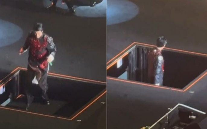 Vương Lực Hoành suýt rơi khỏi sân khấu: Khoảnh khắc ‘thót tim’ giữa đêm diễn