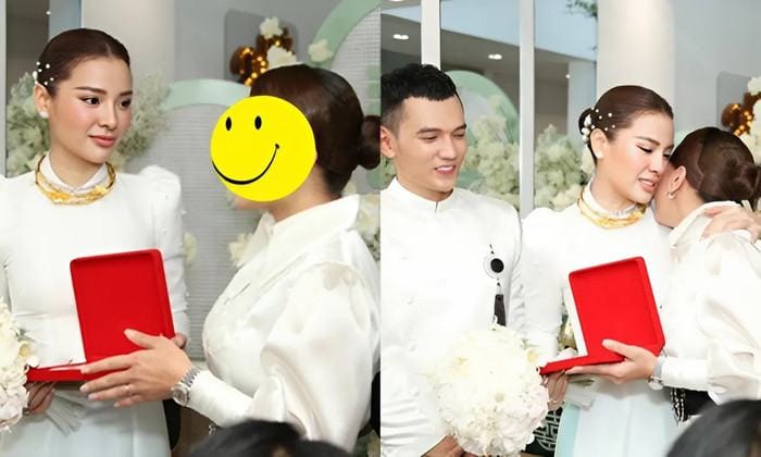 Phương Trinh Jolie được bạn tặng 10 cây vàng lúc đám cưới.