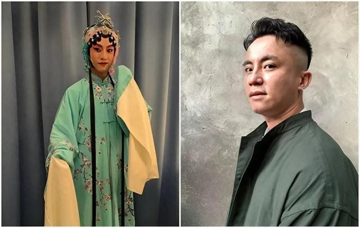 Hoàng Triệu Hân tích cực quảng bá Kinh kịch. (Ảnh Sina)